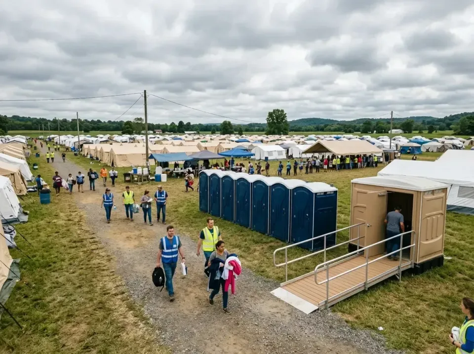 disaster-relief-camp-restrooms-010 — frequently asked questions, Dumpster & Portable Bathrooms Rental in Perham, MN